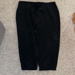Business black joggers